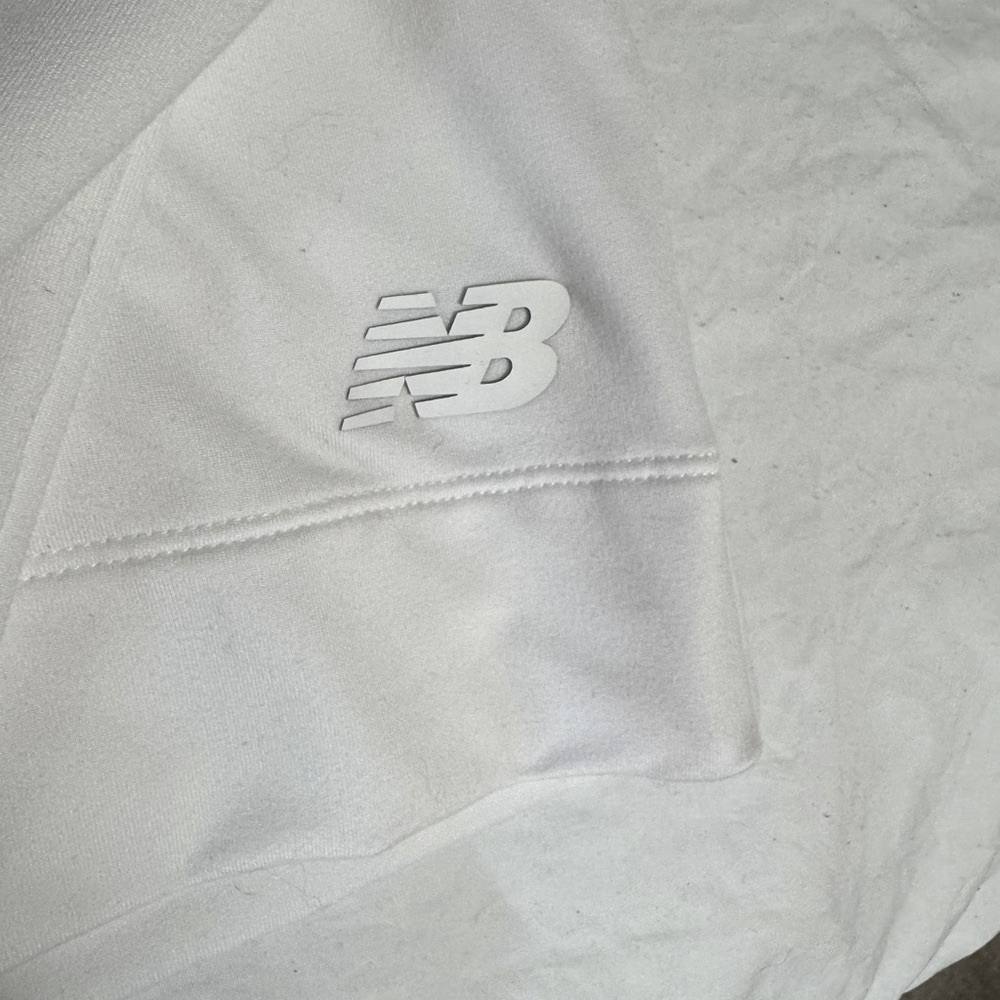 New Balance Black and White Nationals Quarter-Zip Sweatshirt - Picture 3 of 5